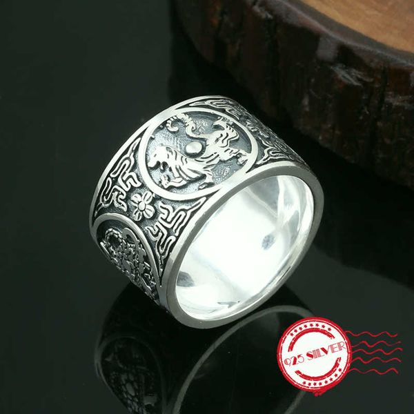 cluster rings s925 sterling silver men's ring jewelry handmade retro classic personality style simple four animal shape 2021 gift to se, Golden;silver
cluster rings s925 sterling silver men's ring jewelry handmade retro classic personality style simple four animal shape 2021 gift to se, Golden;silver