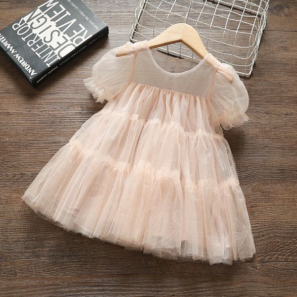 Girl Baby Kids party dresses Infant Dress Party Vestido Princess Ball Gown Lace Tutu 2020 Summer Dresses Party Birthday Clothing