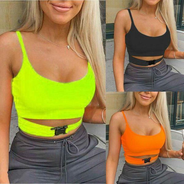 septhydrogen brand designer women ladies front buckle bralette bralet bra bustier fluorescent solid sleeveless crop bodycon tank top, White
septhydrogen brand designer women ladies front buckle bralette bralet bra bustier fluorescent solid sleeveless crop bodycon tank top, White