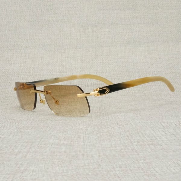 natural horn sunglasses men new lens shape rimless eyeglasses women for outdoor accessories metal frame oculos gafas, White;black
natural horn sunglasses men new lens shape rimless eyeglasses women for outdoor accessories metal frame oculos gafas, White;black
