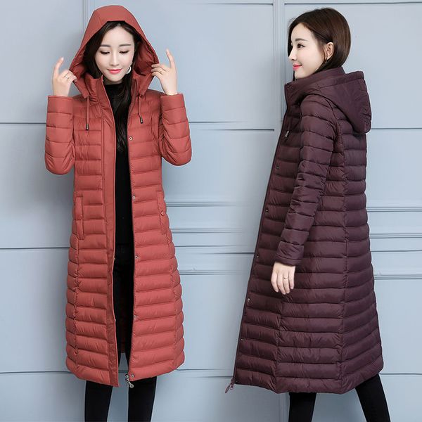 2020 new fashion winter women ultra light zipper jacket hooded warm cotton padded parkas female solid outerwear long coats a123, Black
2020 new fashion winter women ultra light zipper jacket hooded warm cotton padded parkas female solid outerwear long coats a123, Black