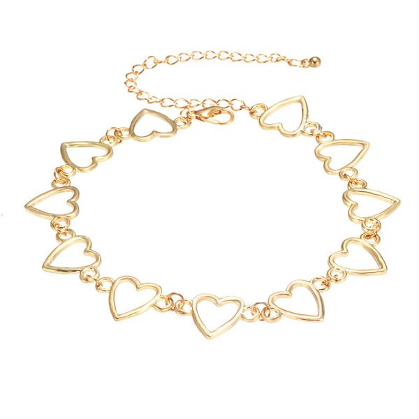new designer necklace hollow sweet love heart choker necklace statement girlfriend gift cute bicolor necklace jewelry femme 2020, Golden;silver
new designer necklace hollow sweet love heart choker necklace statement girlfriend gift cute bicolor necklace jewelry femme 2020, Golden;silver