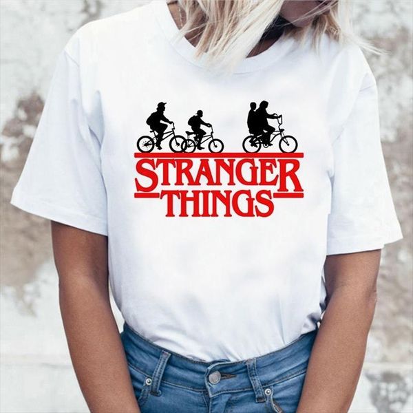 женщины shirt странные вещи 3 смешные tshirt женщины одиннадцать cartoon printed t shirt upside женский рубашка harajuku tshirt ullzang лучш, White
женщины shirt странные вещи 3 смешные tshirt женщины одиннадцать cartoon printed t shirt upside женский рубашка harajuku tshirt ullzang лучш, White