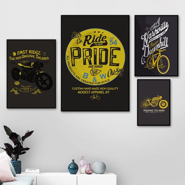 canvas prints wall art - motorcycle/motor bike black and yellow motorcycle artwork bicycle posters prints modern wall home decor
canvas prints wall art - motorcycle/motor bike black and yellow motorcycle artwork bicycle posters prints modern wall home decor