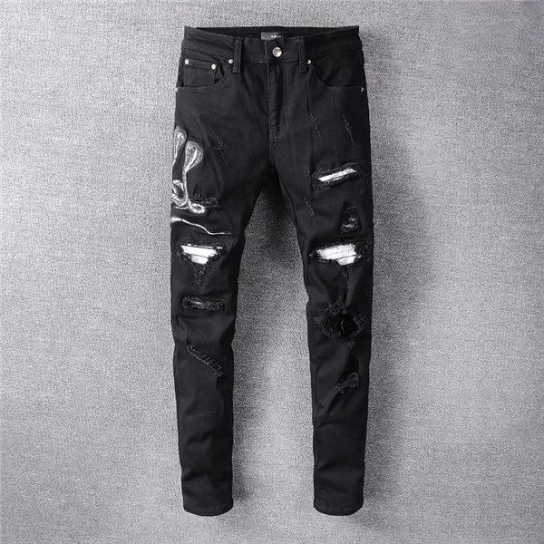 new mens jeans hip hop pants stylist jeans distressed ripped biker jean slim fit motorcycle denim jeans washed good quality, Blue
new mens jeans hip hop pants stylist jeans distressed ripped biker jean slim fit motorcycle denim jeans washed good quality, Blue