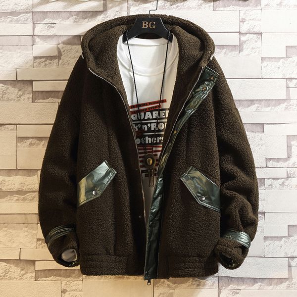 plus size bomber jacket men winter thick warm fleece teddy coat for mens sportwear tracksuit male fluffy fleece hoodies coat, Black;brown
plus size bomber jacket men winter thick warm fleece teddy coat for mens sportwear tracksuit male fluffy fleece hoodies coat, Black;brown