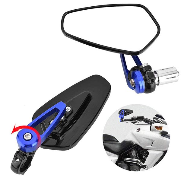 2pcs/set universal motorcycle rearview mirrors motorbike rotation motorcycle motorbike scooter side mirrors 7/8"
2pcs/set universal motorcycle rearview mirrors motorbike rotation motorcycle motorbike scooter side mirrors 7/8"