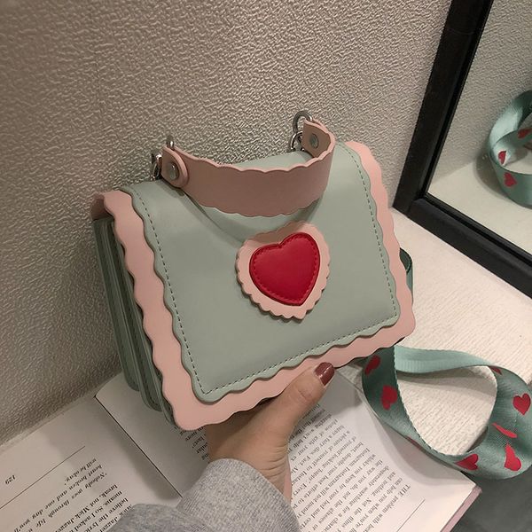 fairy bag 2020 new fashion love bag portable contrasting color single shoulder messenger
fairy bag 2020 new fashion love bag portable contrasting color single shoulder messenger