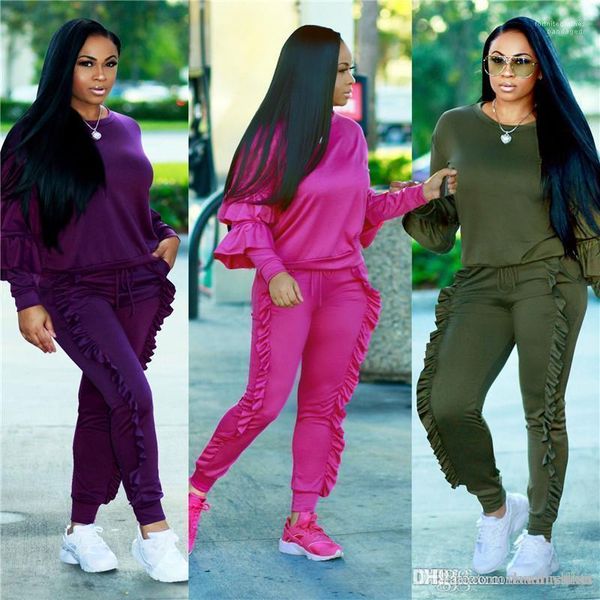women clothes casual patchwork color female apparel designer womens clothing 2piece sets long sleeve o neck solid color skinny, White
women clothes casual patchwork color female apparel designer womens clothing 2piece sets long sleeve o neck solid color skinny, White