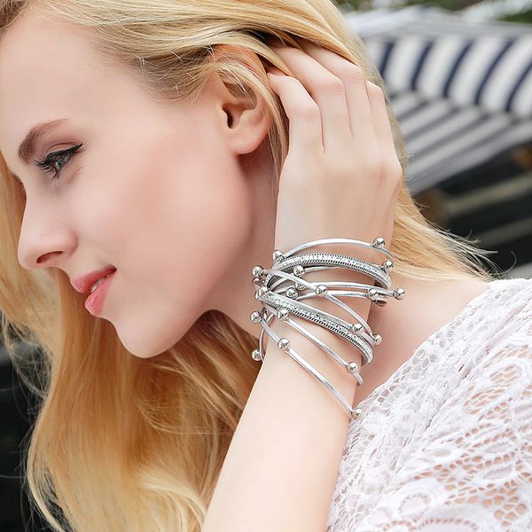 multilayer leather bracelet women fashion braided handmade imitation pearls beaded rope wrap bracelets & bangles jewelry gift, Golden;silver
multilayer leather bracelet women fashion braided handmade imitation pearls beaded rope wrap bracelets & bangles jewelry gift, Golden;silver
