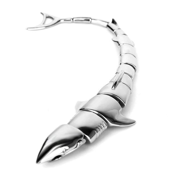 goth punk novelty stainless steel shark design bracelet wristband gift, Golden;silver
goth punk novelty stainless steel shark design bracelet wristband gift, Golden;silver