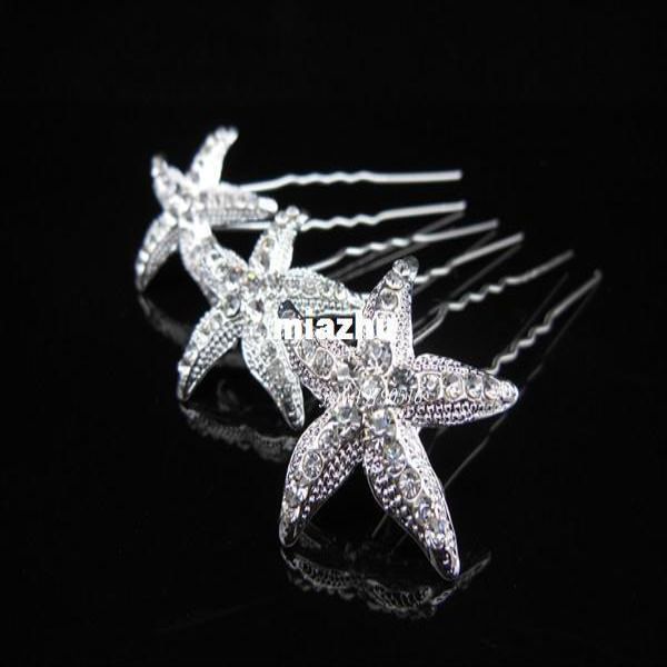 jewelry girl starfish wedding woman women for bride fashion clips crystal party hair pins new shipping sports2005 eixqk, Golden;silver
jewelry girl starfish wedding woman women for bride fashion clips crystal party hair pins new shipping sports2005 eixqk, Golden;silver