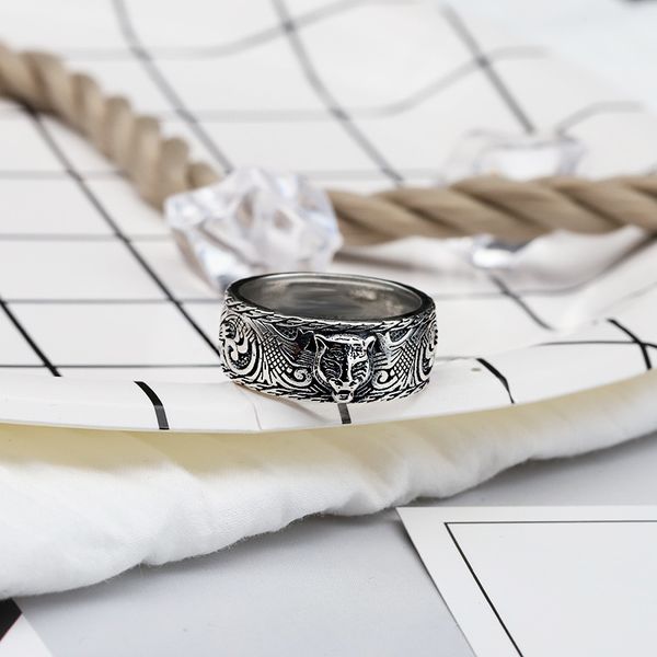 925 sterling silver ring ring korea dadongmen little lion couple personality simple fashion wild couple ring
925 sterling silver ring ring korea dadongmen little lion couple personality simple fashion wild couple ring