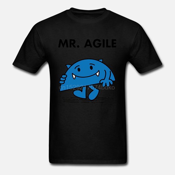 men tshirt short sleeve mr. agile beast t shirt tee women t-shirt