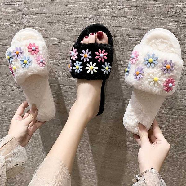 shoes ladies' slippers luxury slides flock low flower slipers women fur flip flops designer flat 2020 summer soft plush basic, Black
shoes ladies' slippers luxury slides flock low flower slipers women fur flip flops designer flat 2020 summer soft plush basic, Black