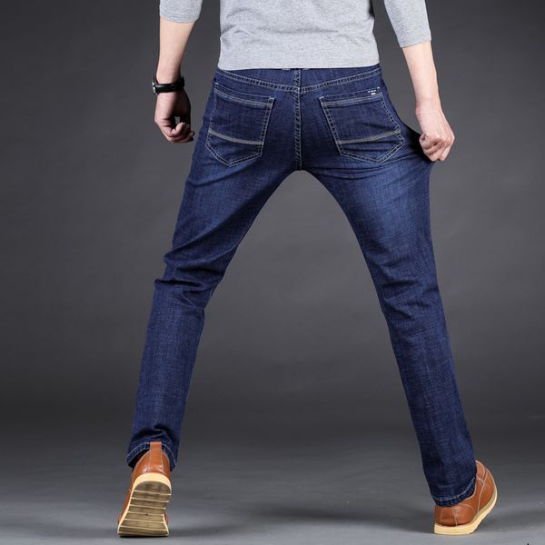 new men jeans business casual straight slim fit blue black 2020 denim pants trousers classic direct young man cotton cowboys
new men jeans business casual straight slim fit blue black 2020 denim pants trousers classic direct young man cotton cowboys