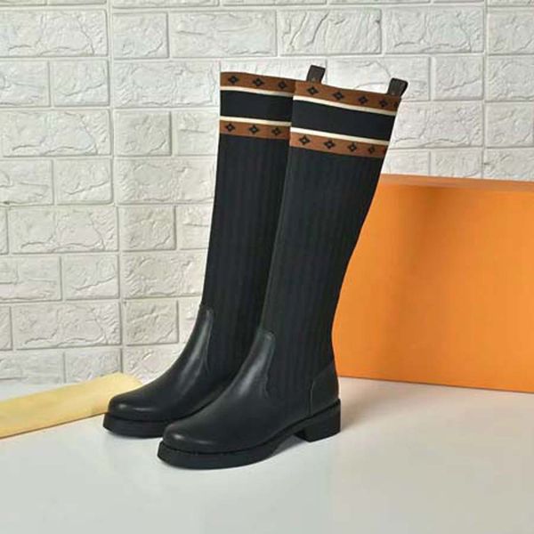 fashion color matching round head women long boots female martin casual wild non-slip leather women's boots 01 l71, Black
fashion color matching round head women long boots female martin casual wild non-slip leather women's boots 01 l71, Black