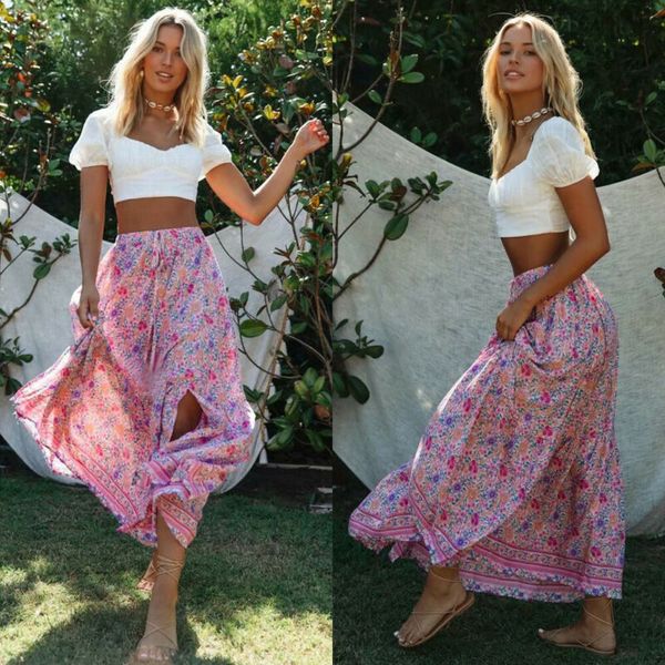 women floral printed skirt vintage flower print high waist skirt woman beach cover up skirts summer skinny long maxi skirts, Black
women floral printed skirt vintage flower print high waist skirt woman beach cover up skirts summer skinny long maxi skirts, Black