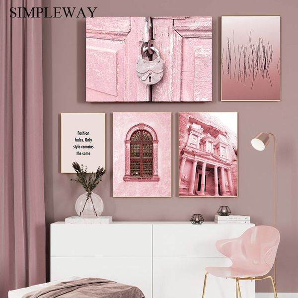 pink old door architecture vintage poster building travel landscape print nordic canvas painting wall art picture home decor
pink old door architecture vintage poster building travel landscape print nordic canvas painting wall art picture home decor