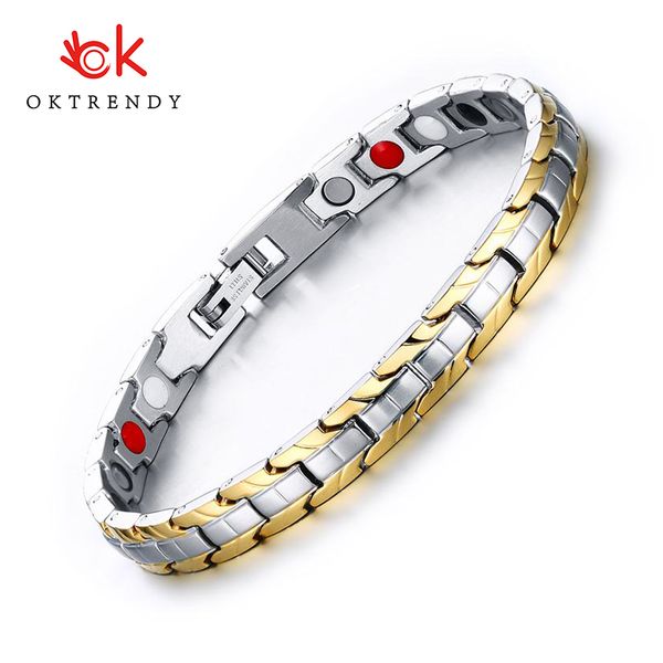 link, chain wholesale luxury health care magnetic bracelet stainless steel for women friendship bracelets adjustable length 7mm width, Black
link, chain wholesale luxury health care magnetic bracelet stainless steel for women friendship bracelets adjustable length 7mm width, Black