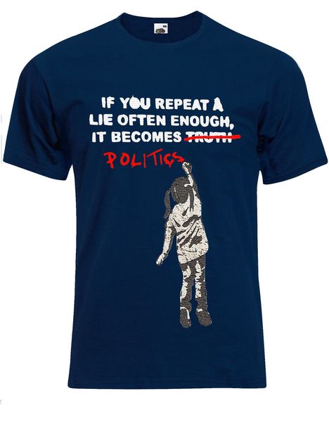 2019 new short banksy wenn sie wiederholen sie die eine genug it becomes politik short tee100% cottonsummer tee shirt
2019 new short banksy wenn sie wiederholen sie die eine genug it becomes politik short tee100% cottonsummer tee shirt