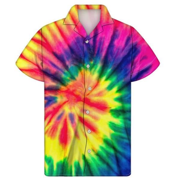 men's casual shirts whereisart colorful tie-dye pattern men summer short sleeved teenagers stand collar button down loose hawaiian cami, White;black
men's casual shirts whereisart colorful tie-dye pattern men summer short sleeved teenagers stand collar button down loose hawaiian cami, White;black