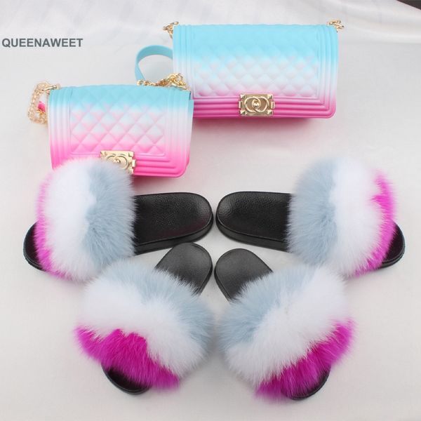 luxury fur slides summer fur slippers home furry flat sandals indoor flip flops fluffy shoes parent-child suit, Black
luxury fur slides summer fur slippers home furry flat sandals indoor flip flops fluffy shoes parent-child suit, Black