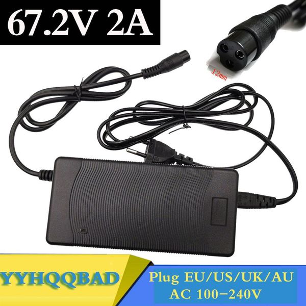 67.2v 2a li-ion battery charger for 16s 60v e-bike electric bicycle wheelbarrow electric self balancing unicycle scooter charger
67.2v 2a li-ion battery charger for 16s 60v e-bike electric bicycle wheelbarrow electric self balancing unicycle scooter charger