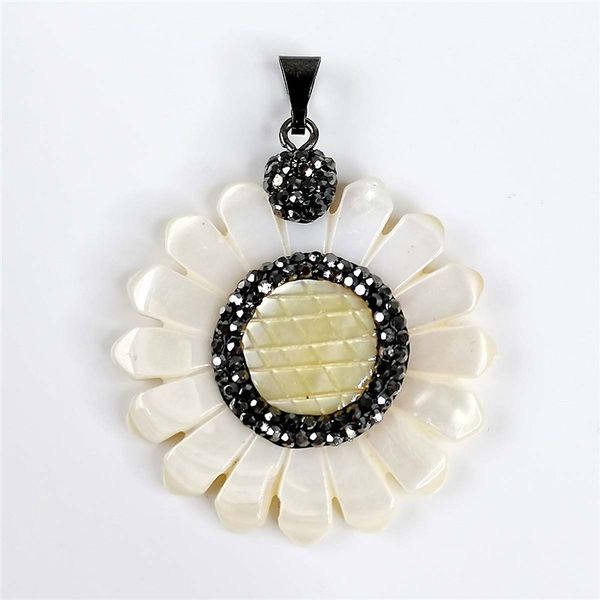 sunflower pendant gifts for women girls carved ivory white shell natural stone bohemian jewelry 5 pieces, Silver
sunflower pendant gifts for women girls carved ivory white shell natural stone bohemian jewelry 5 pieces, Silver