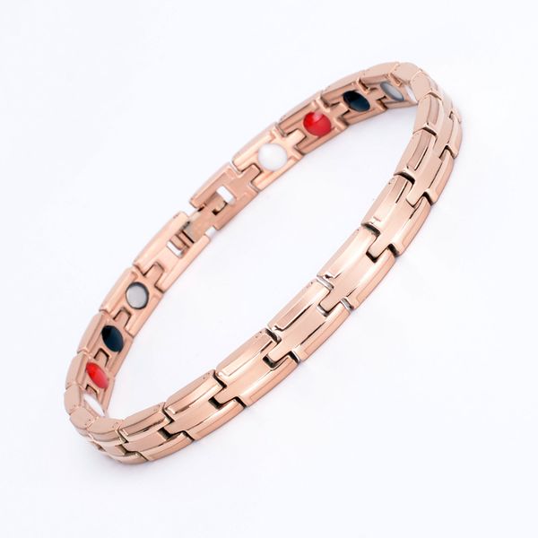 6mm magnet bracelets for women stainless steel power wristband health care jewlery female 4 bio energy elements bracelets, Black
6mm magnet bracelets for women stainless steel power wristband health care jewlery female 4 bio energy elements bracelets, Black