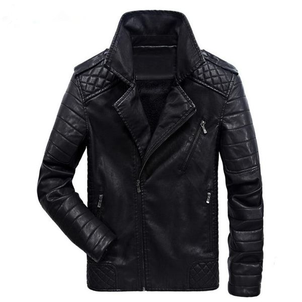 new men's leather jackets and europe and the americas leisure motorcycle leather jacket men coat clothes large size, Black
new men's leather jackets and europe and the americas leisure motorcycle leather jacket men coat clothes large size, Black