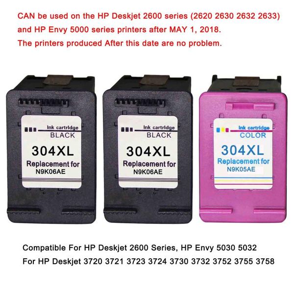 ink cartridges compatible cartridge 304xl version for 304 xl deskjet envy 2620 2630 2632 5030 5020 5032 3720 3730 5010 printer
ink cartridges compatible cartridge 304xl version for 304 xl deskjet envy 2620 2630 2632 5030 5020 5032 3720 3730 5010 printer