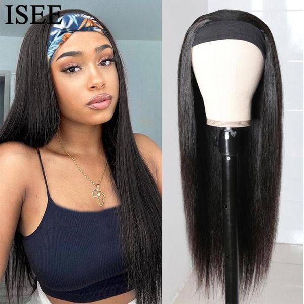 straight headband wig human hair wigs 180% density malaysian straight hair wig iseehair full machine made for black women, Black;brown
straight headband wig human hair wigs 180% density malaysian straight hair wig iseehair full machine made for black women, Black;brown