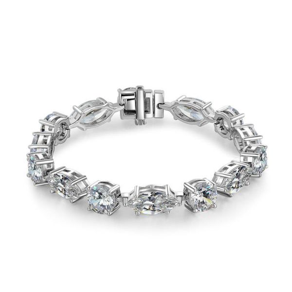 luxury 15cm/17cm moissanite bracelets for women 925 sterling silver chain link bracelet wedding sparking fine jewelry
luxury 15cm/17cm moissanite bracelets for women 925 sterling silver chain link bracelet wedding sparking fine jewelry