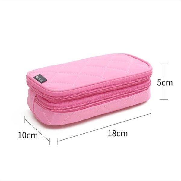 new mini ladies cosmetic bag nylon waterproof storage wash bag carry on makeup bag trumpet multi purpose rhombic pencil case
new mini ladies cosmetic bag nylon waterproof storage wash bag carry on makeup bag trumpet multi purpose rhombic pencil case