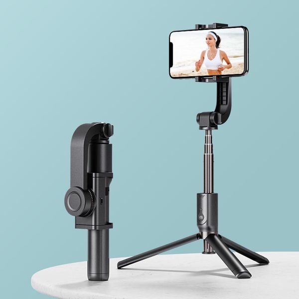 

Bluetooth Remote Control Stabilizers Anti-shake Handheld Phone Selfie Stick Stabilizer Smart Image Stabilization Steady Tripod
