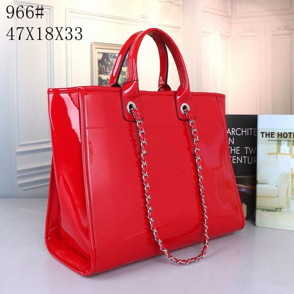 lovely pink luxury patent pu leather open for bags women casual handbags ladies large designer beach fashion gloss tote wurqb, Red;black
lovely pink luxury patent pu leather open for bags women casual handbags ladies large designer beach fashion gloss tote wurqb, Red;black