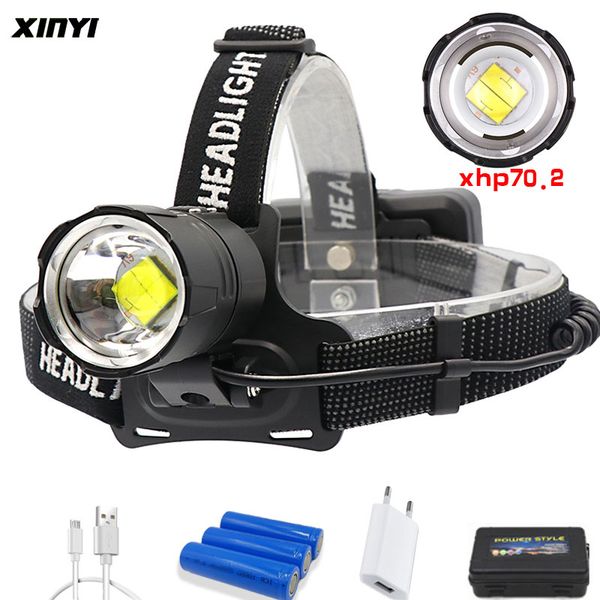 headlamps 80000lm powerful xhp70.2/xhp50 led headlamp headlight zoom head lamp torch lanter for outdoor ,use 3*18650 battery
headlamps 80000lm powerful xhp70.2/xhp50 led headlamp headlight zoom head lamp torch lanter for outdoor ,use 3*18650 battery