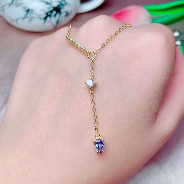 classical natural tanzanite clavicle chain for women party s925 sterling silver fine jewelry elegant real gemstones certificated
classical natural tanzanite clavicle chain for women party s925 sterling silver fine jewelry elegant real gemstones certificated