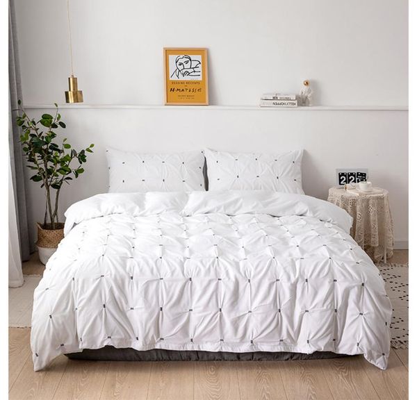 fashion duvet cover set lattice bedding sets polyester quilt covers single double king bed bedclothes pillow 3pcs case
fashion duvet cover set lattice bedding sets polyester quilt covers single double king bed bedclothes pillow 3pcs case