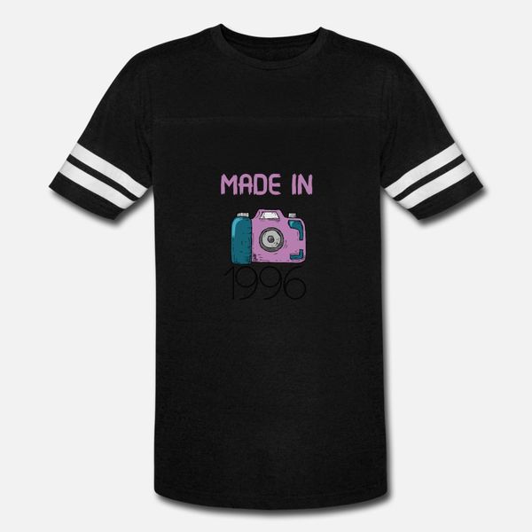 made in 1996 t shirt men design short sleeve euro size s-3xl cool cute building spring vintage shirt 
made in 1996 t shirt men design short sleeve euro size s-3xl cool cute building spring vintage shirt