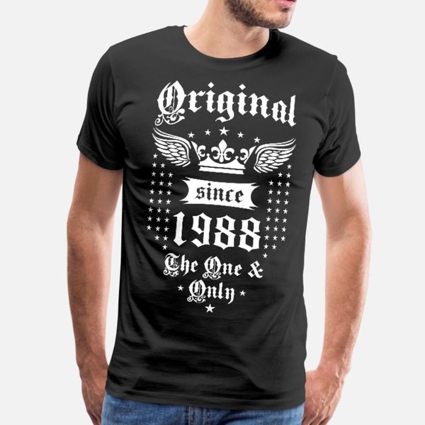 original since 1988 the one and only crown wings t shirt men design short sleeve s-3xl leisure crazy funny spring autumn standard shirt
original since 1988 the one and only crown wings t shirt men design short sleeve s-3xl leisure crazy funny spring autumn standard shirt