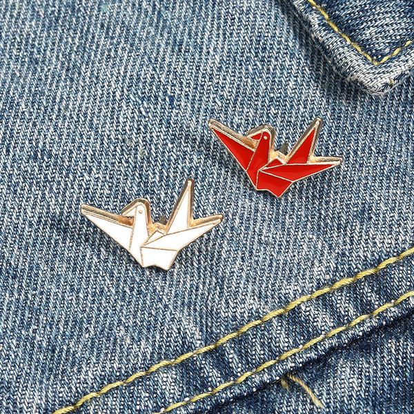 brooches pins for women paper crane cute small funny enamel girl men christmas gift demin shirt decor brooch pin metal kawaii badge, Gray
brooches pins for women paper crane cute small funny enamel girl men christmas gift demin shirt decor brooch pin metal kawaii badge, Gray