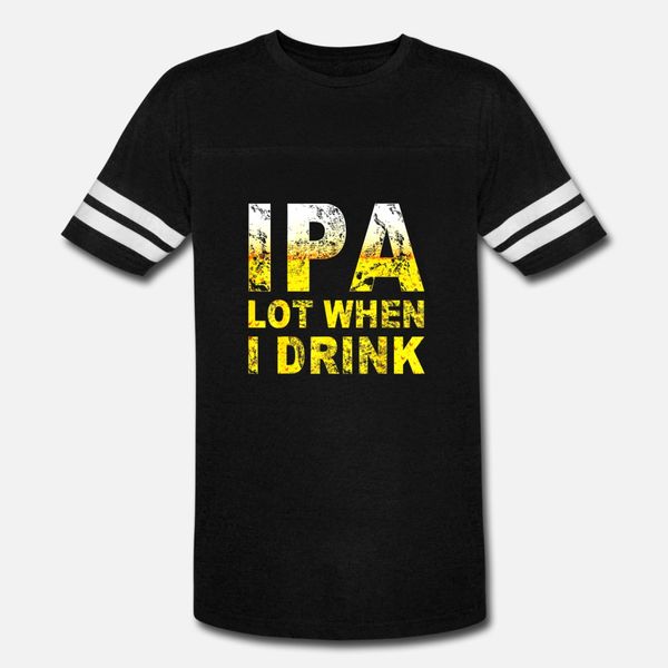 ipa lot when i drink funny beer lover t shirt men customized cotton crew neck clothes fitness casual summer letter shirt
ipa lot when i drink funny beer lover t shirt men customized cotton crew neck clothes fitness casual summer letter shirt