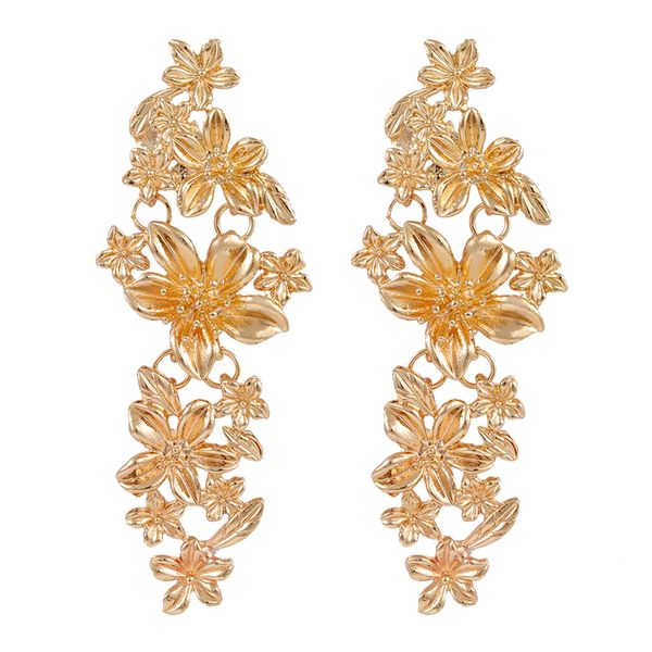 aensoa 2020 gold color metal flowers long earrings for women 2020 fashion bohemia trendy hanging earrings gift jewelry bijoux, Silver
aensoa 2020 gold color metal flowers long earrings for women 2020 fashion bohemia trendy hanging earrings gift jewelry bijoux, Silver