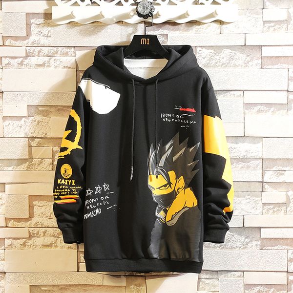 spring autumn 2020 print skateboard casual new men hip hop hoodies sweatshirts streetwear one piece brand kg-32, Black
spring autumn 2020 print skateboard casual new men hip hop hoodies sweatshirts streetwear one piece brand kg-32, Black