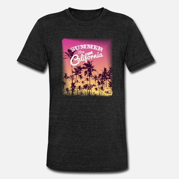 summer california t shirt men custom 100% cotton s-xxxl gents graphic breathable spring autumn novelty shirt