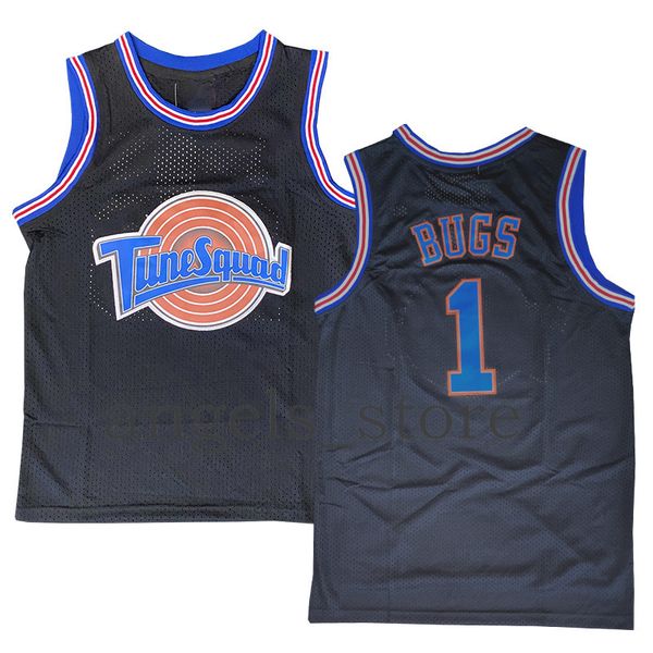movie space jam tune squad jersey 1 bugs ncaa lebron 23 james basketball jersey dwyane 3 wade university kyrie stephen 30 curry 11 irving, Black
movie space jam tune squad jersey 1 bugs ncaa lebron 23 james basketball jersey dwyane 3 wade university kyrie stephen 30 curry 11 irving, Black