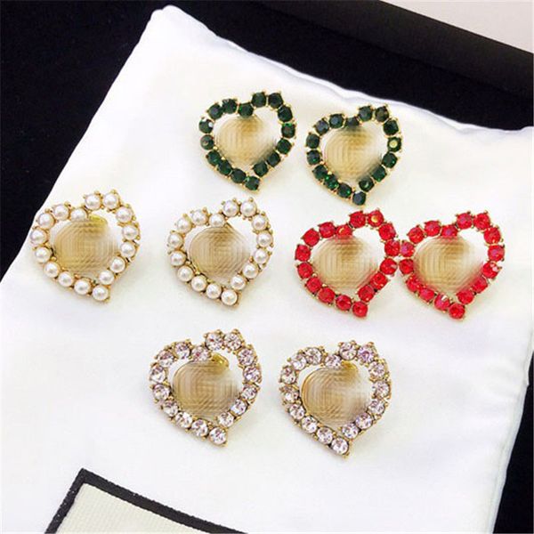 heart-shaped diamond earrings stud gg letters designer earrings women earrings stud silver needle earring gift for party anniversary, Golden
heart-shaped diamond earrings stud gg letters designer earrings women earrings stud silver needle earring gift for party anniversary, Golden