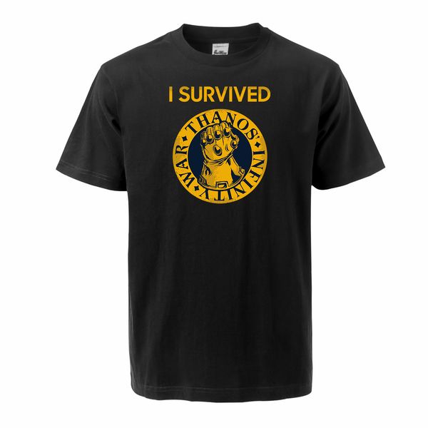 the avengers infinity war survivor men's summer thanos cool tshirt 100% cotton round neck short-sleeved avengers endgame t-shirt
the avengers infinity war survivor men's summer thanos cool tshirt 100% cotton round neck short-sleeved avengers endgame t-shirt